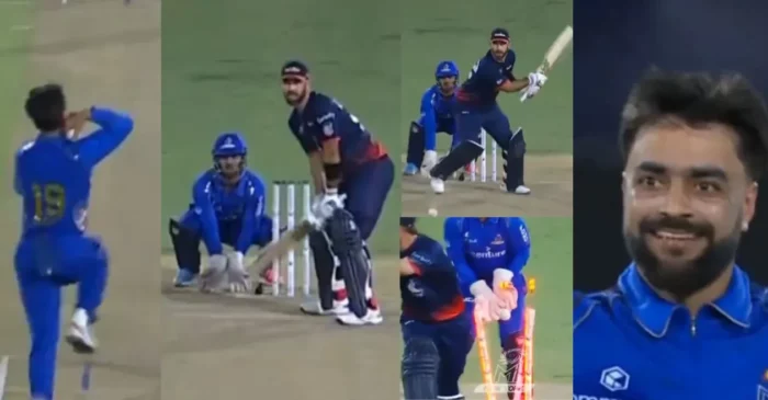 WATCH: Glenn Maxwell’s switch hit falters against Rashid Khan during WAF vs MINY in MLC 2024