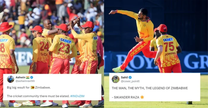 Fans goes wild as Zimbabwe stuns India to register a thrilling win in the 1st T20I