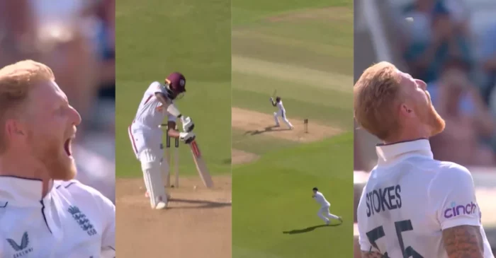 ENG vs WI [WATCH]: Ben Stokes celebrates aggressively after dismissing Alick Athanaze