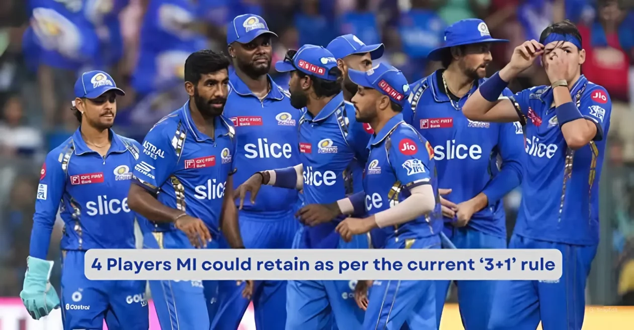 IPL 2025 Auction: 4 Players MI could retain as per the current ‘3+1’ rule