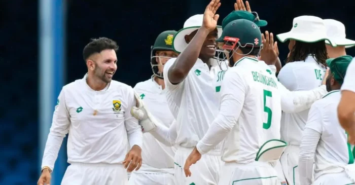 WI vs SA: Keshav Maharaj, Kagiso Rabada put South Africa in control on Day 4 of the 1st Test