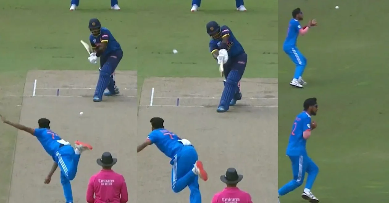 SL vs IND [WATCH]: Mohammed Siraj dismisses Avishka Fernando with a brilliant out-swinger in 1st ODI