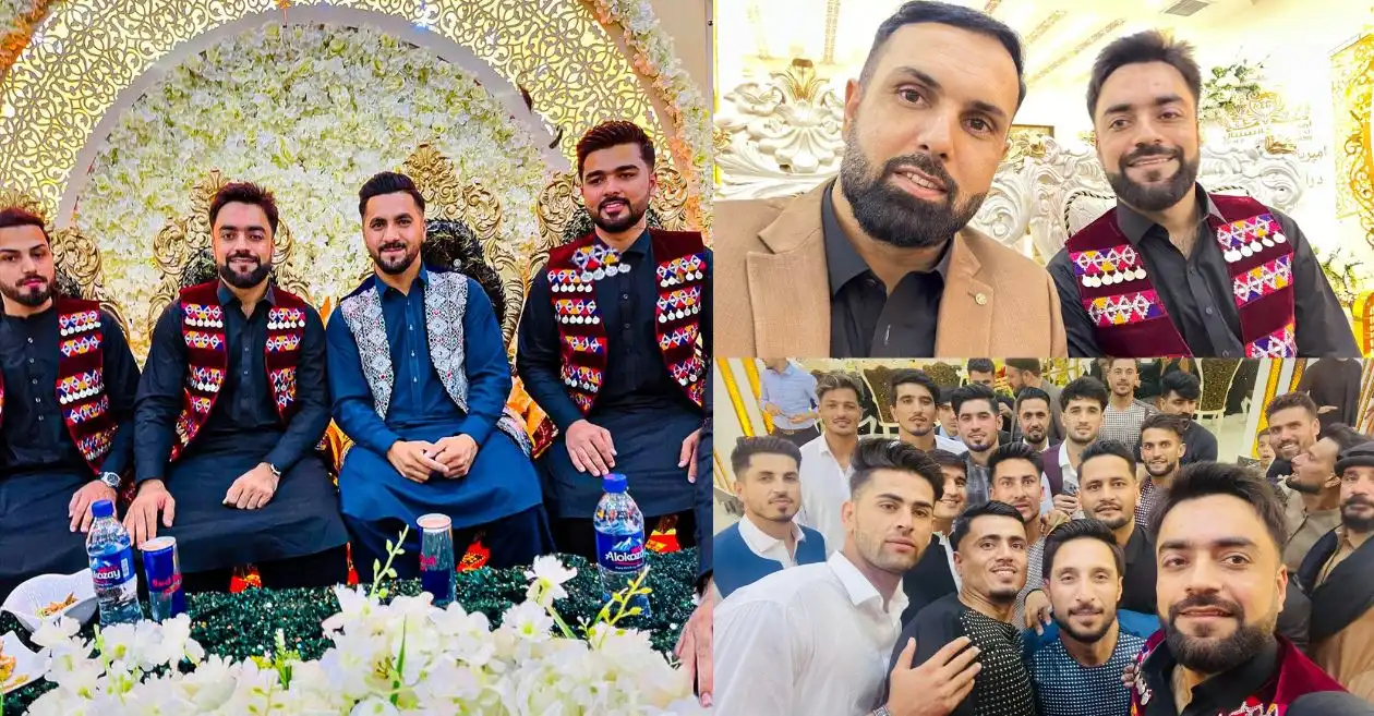 Afghanistan star Rashid Khan begins a new chapter with lavish wedding ceremony in Kabul