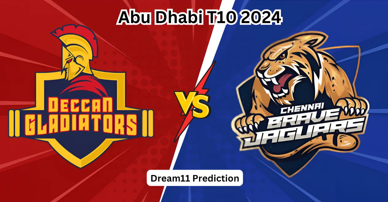 DG vs CBJ, Abu Dhabi T10 2024: Match Prediction, Dream11 Team, Fantasy Tips & Pitch Report | Deccan Gladiators vs Chennai Brave Jaguars