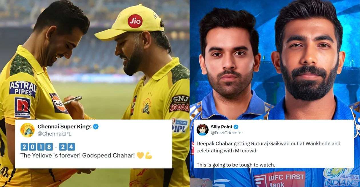 IPL 2025 mega auction: CSK fans bid emotional farewell to Deepak Chahar after his Mumbai Indians signing