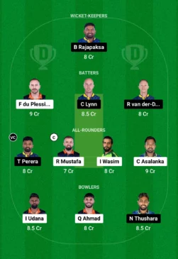 MSA vs CBJ Dream11 Team for today’s match