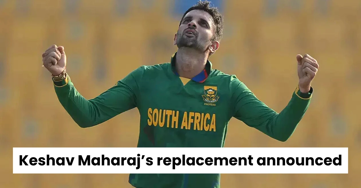 South Africa names Keshav Maharaj’s replacement for the remaining ODI series against Pakistan