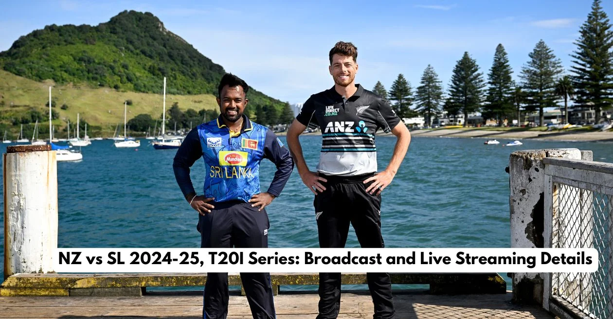 NZ vs SL 2024-25, T20I Series: Broadcast, Live Streaming details – When and where to watch in India, New Zealand, Sri Lanka, USA & other countries