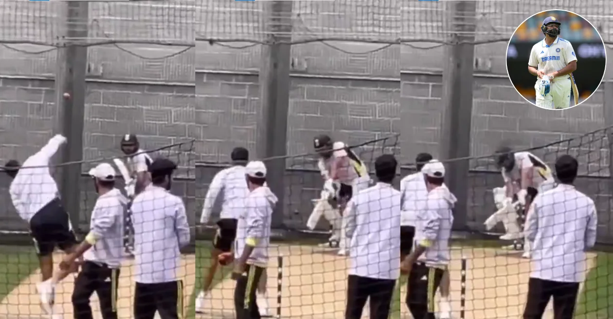 WATCH: Rohit Sharma struggles against part-time bowler Devdutt Padikkal in the nets ahead of the Boxing Day Test