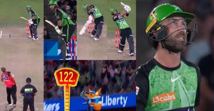 BBL|14 [WATCH]: Glenn Maxwell smashes a colossal 122 metres six off Kane Richardson as Stars beat Renegades in the Melbourne derby