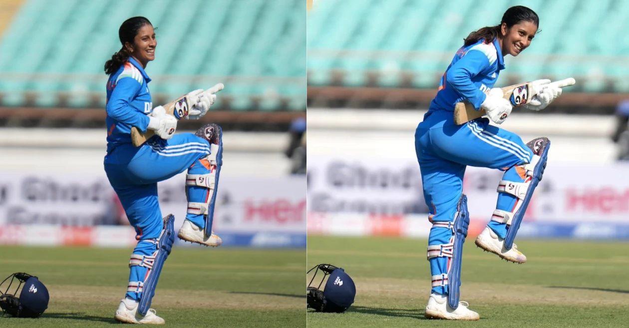 WATCH: Jemimah Rodrigues’ guitar celebration in India’s series clinching win over Ireland