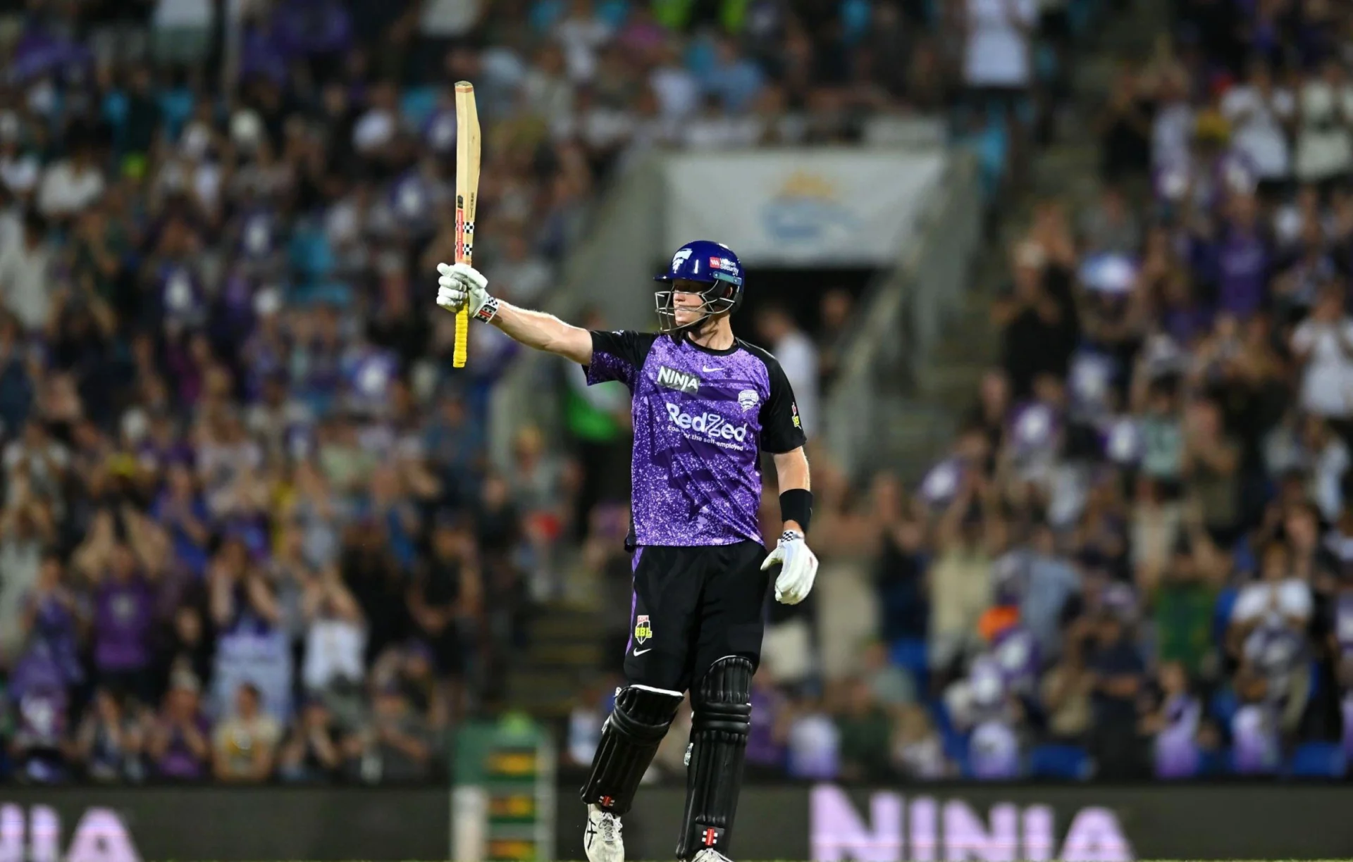 Mitchell Owen after scoring a century in BBL finals