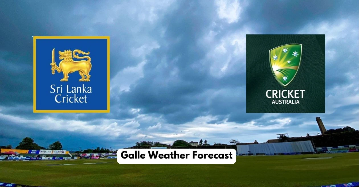 SL vs AUS 2025: Galle Weather Forecast for the 1st Test | Sri Lanka vs Australia