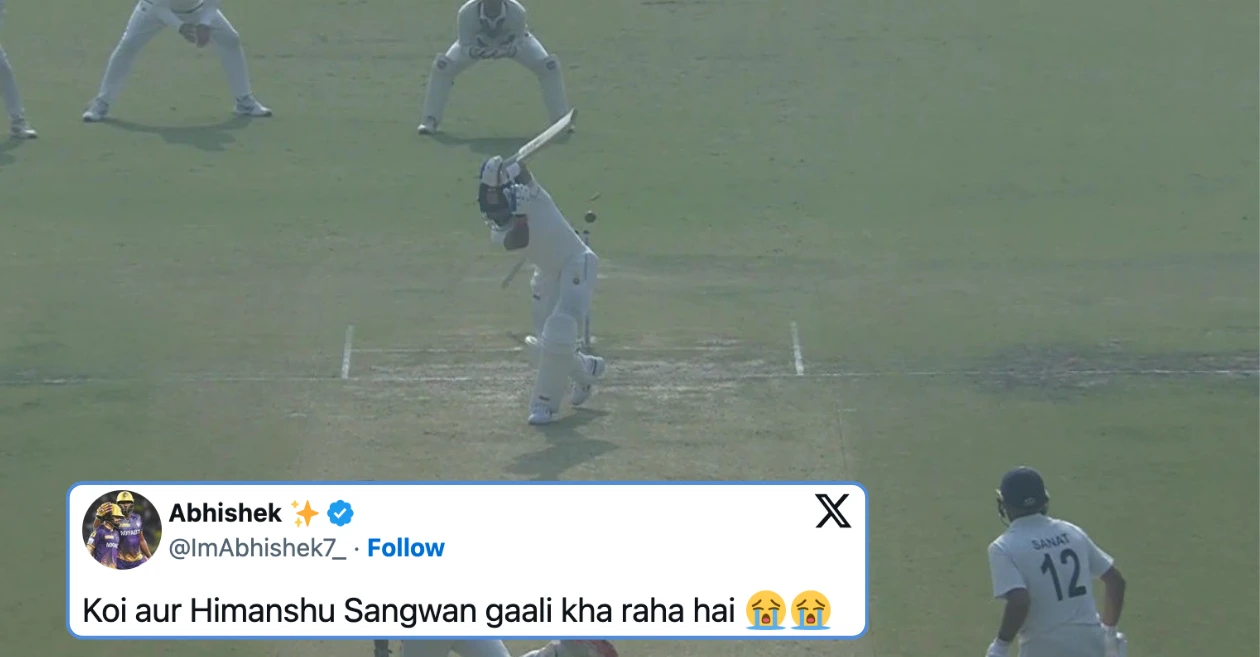 Virat Kohli fans abuse wrong Sangwan on social media following Himanshu’s wild celebration