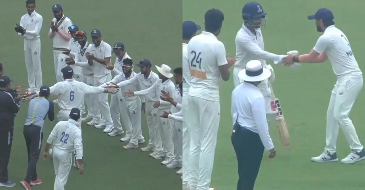 WATCH: Wriddhiman Saha gets a Guard of Honour in his final Ranji Trophy match