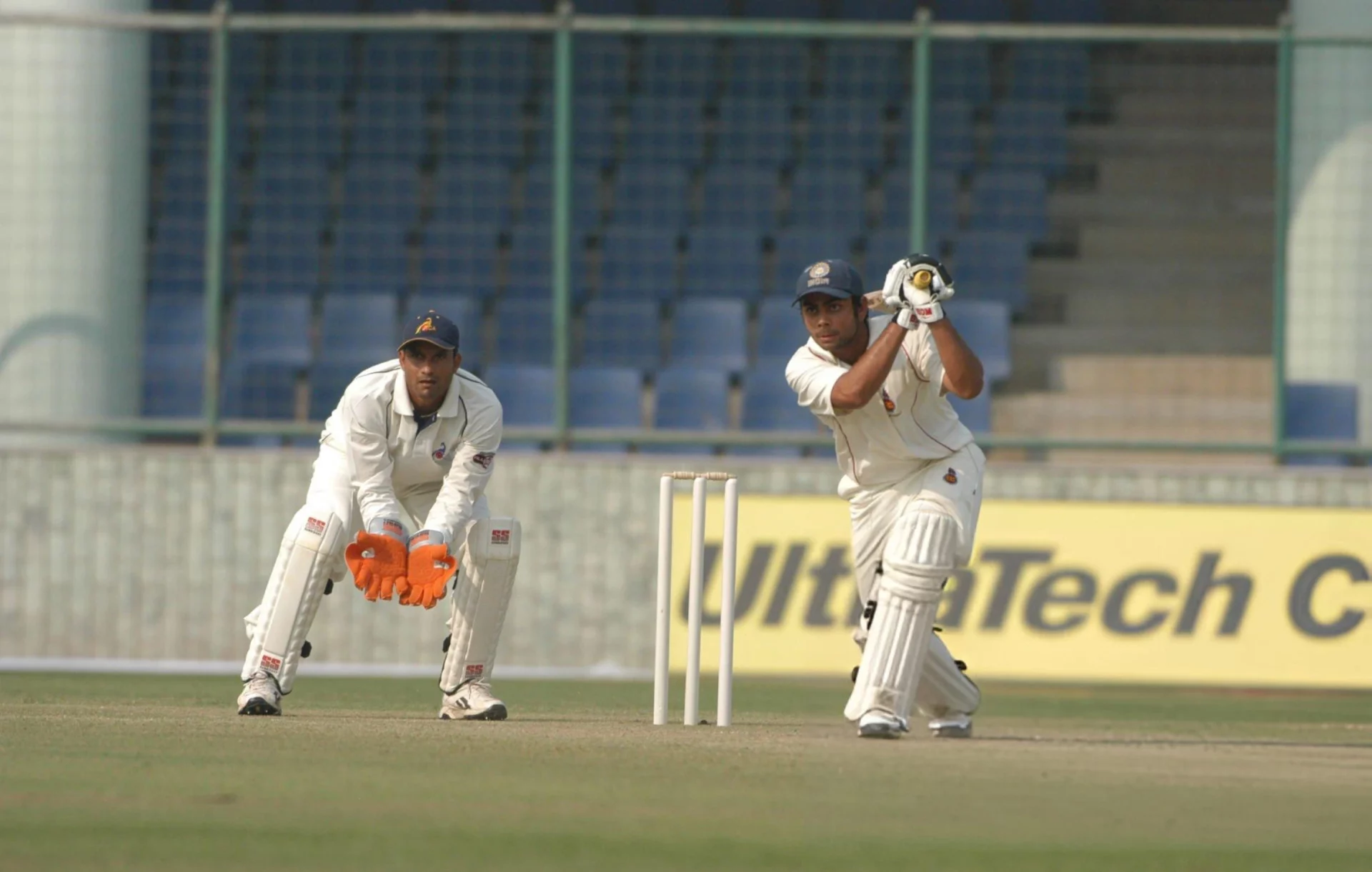 Virat Kohli playing for Delhi