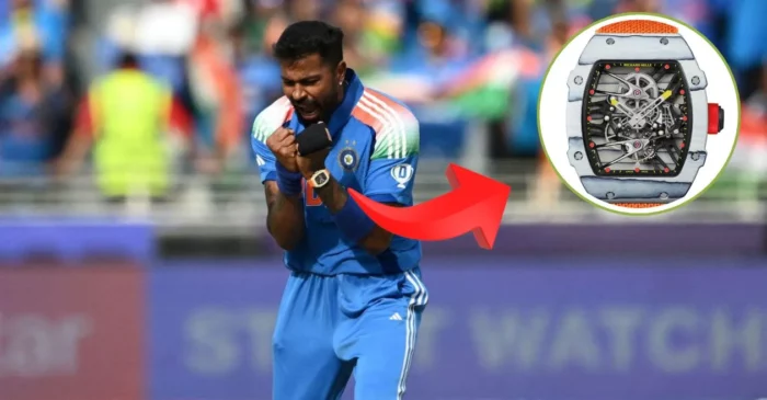 Hardik Pandya’s ₹7 Crore watch becomes the talk of the town during IND vs PAK in Champions Trophy 2025