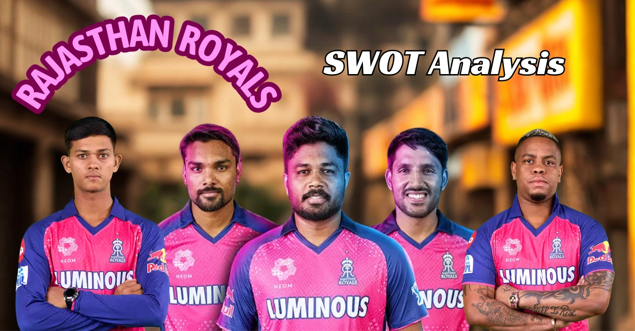 Rajasthan Royals (RR) SWOT Analysis for IPL 2025