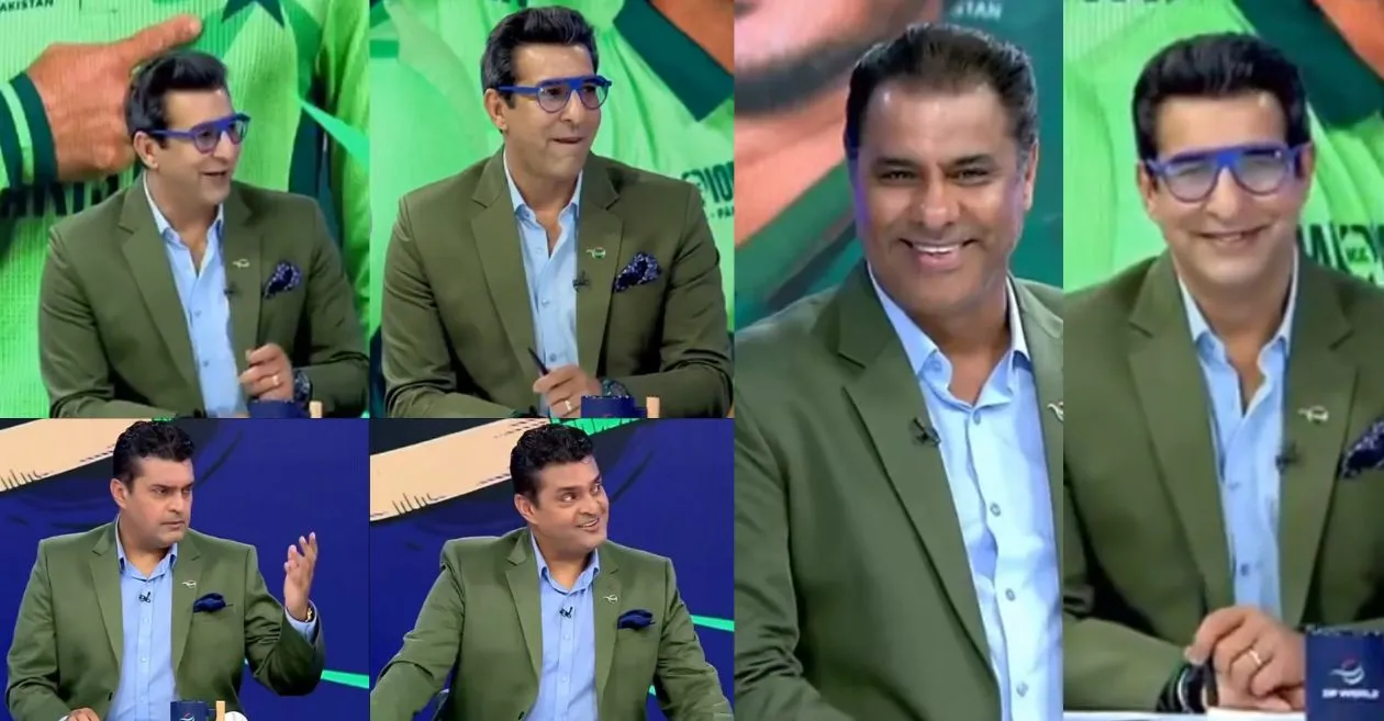 WATCH: Wasim Akram takes a sharp jab at Ex-PCB Chairman Ramiz Raja amid Champions Trophy 2025 chaos