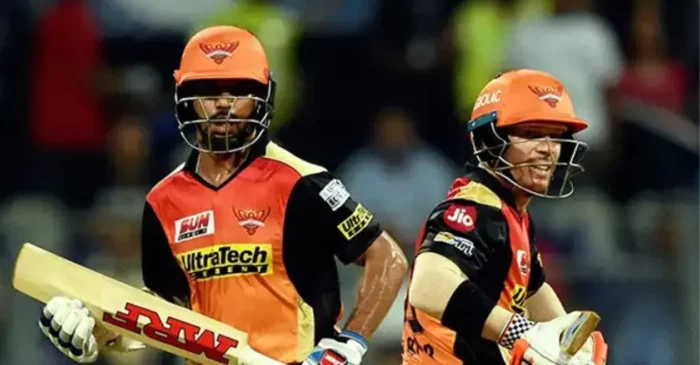 Shikhar Dhawan and David Warner
