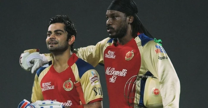 Virat Kohli and Chris Gayle