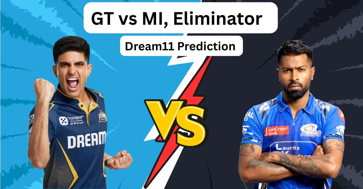 IPL 2025 Eliminator, GT vs MI: Match Prediction, Dream11 Team, Fantasy Cricket Tips and Pitch Report | Gujarat Titans vs Mumbai Indians