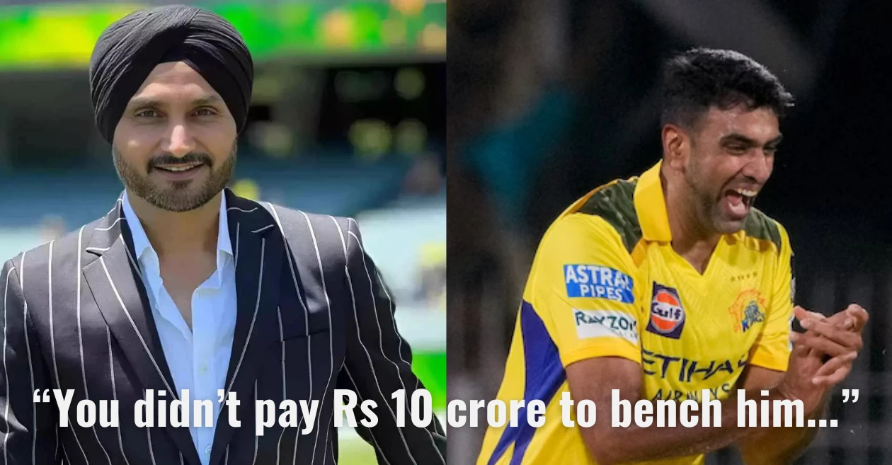 Harbhajan Singh slams CSK management over Ravichandran Ashwin’s benching amidst dismal IPL 2025 campaign