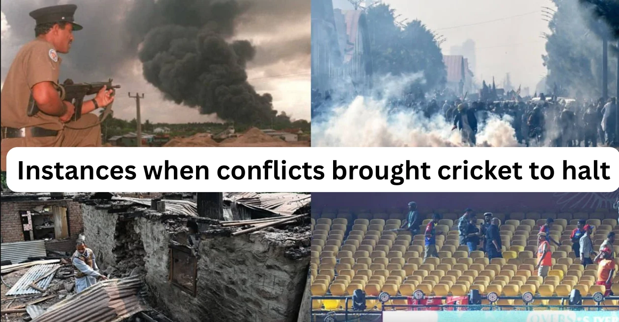 Top 5 instances when global conflicts brought cricket to a standstill