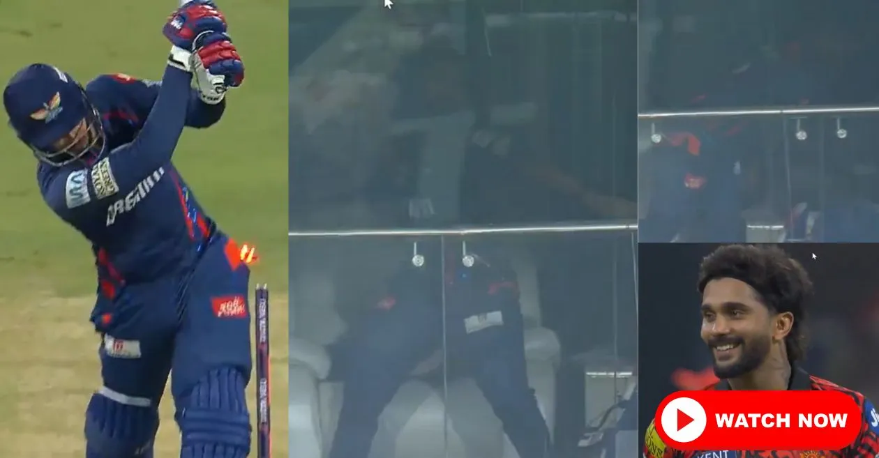 IPL 2025 [WATCH]: Nicholas Pooran’s furious outburst over his run-out dismissal during LSG vs SRH game