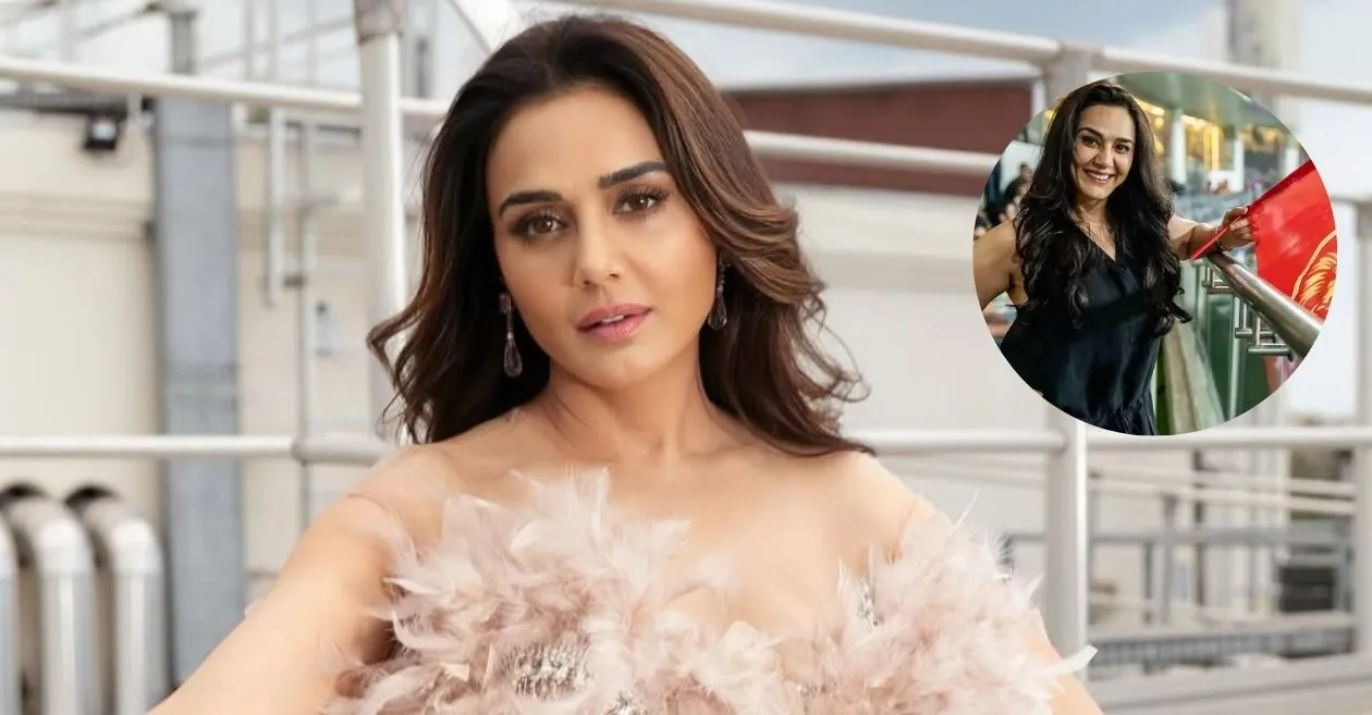 Preity Zinta beams with joy after PBKS’ thrilling victory against CSK in IPL 2025