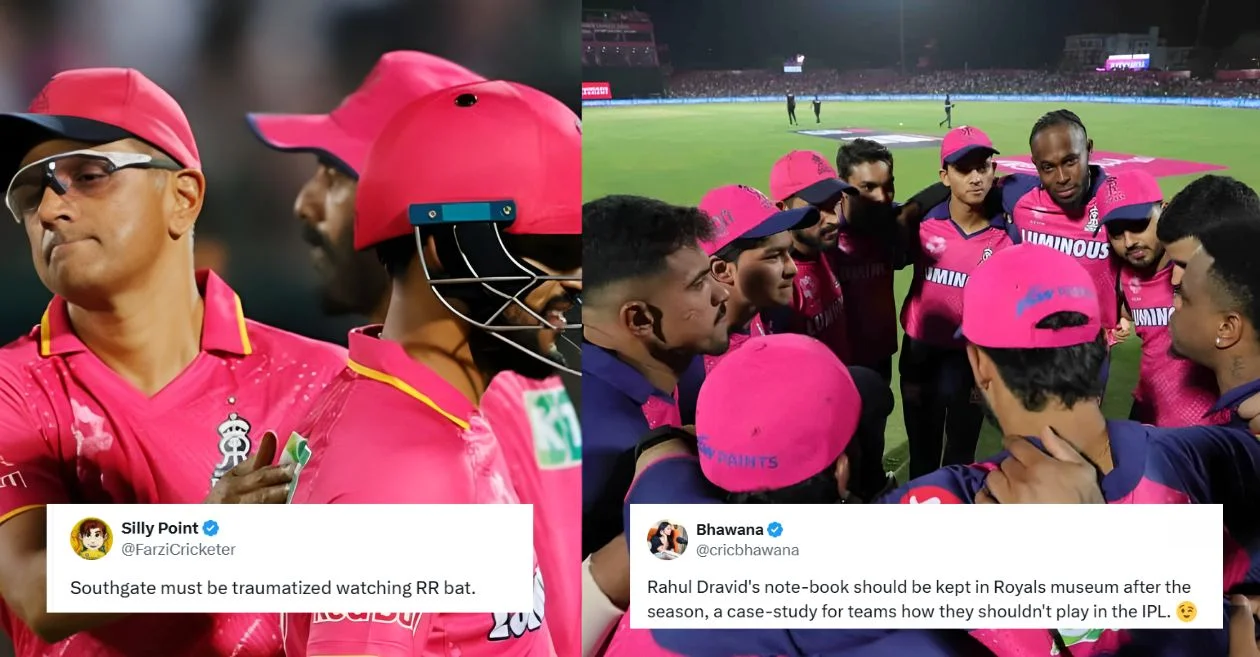Fans react as Rajasthan Royals’ IPL 2025 campaign ends with crushing 100-run loss to Mumbai Indians