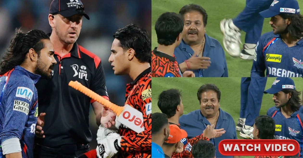 IPL 2025 [WATCH]: Rajiv Shukla plays peacekeeper between Digvesh Rathi and Abhishek Sharma after fierce exchange post-match