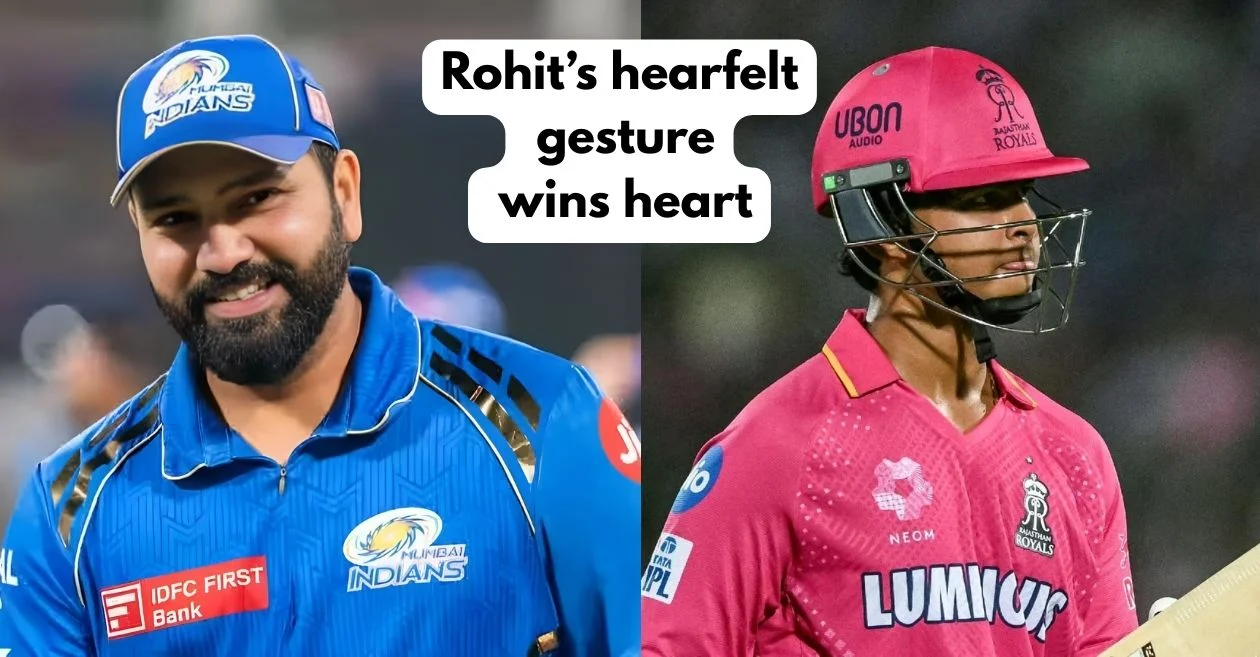 IPL 2025: Rohit Sharma’s class act for young Vaibhav Suryavanshi after RR vs MI match wins hearts