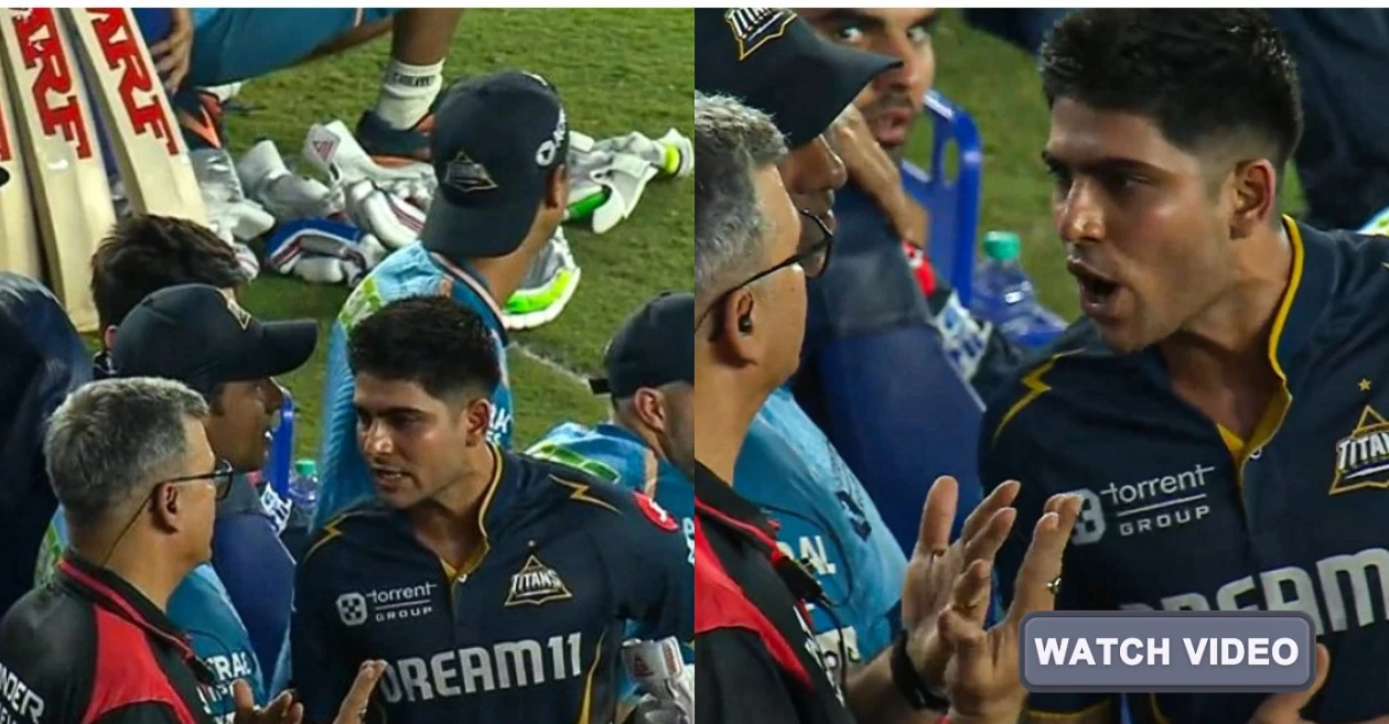 WATCH: Shubman Gill loses cool, argues with the umpire following his controversial run-out against SRH in IPL 2025