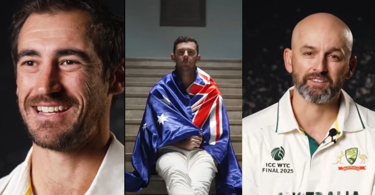 WATCH: Mitchell Starc and Nathan Lyon react hilariously to Josh Hazlewood’s ‘HazleGod’ tag by RCB fans