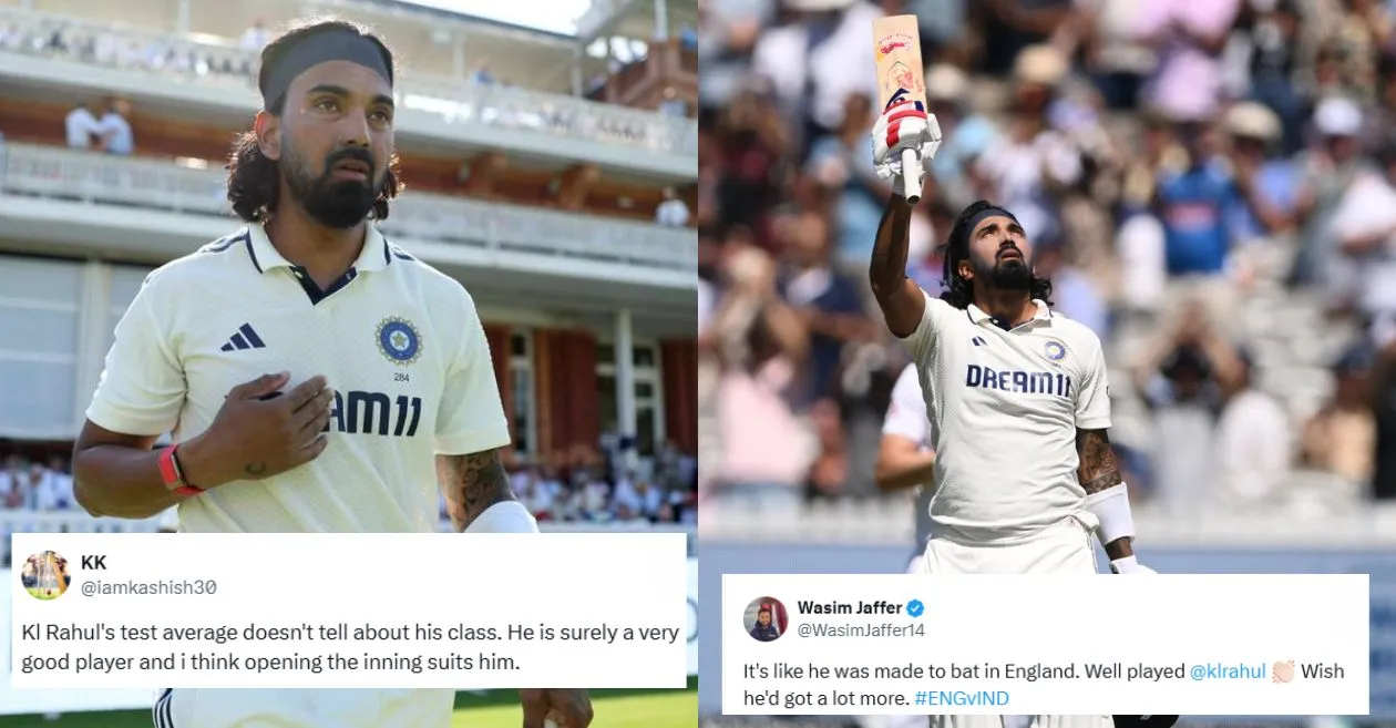 ENG vs IND: Fans go berserk as KL Rahul hits a gritty century on Day 3 of the Lord’s Test