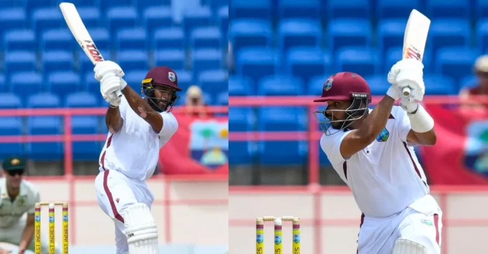 John Campbell and Brandon King’s vital knocks save the Day 2 for West Indies against Australia in Grenada Test