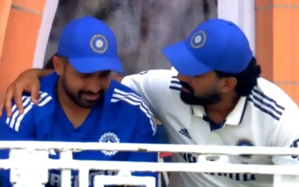 Karun Nair crying