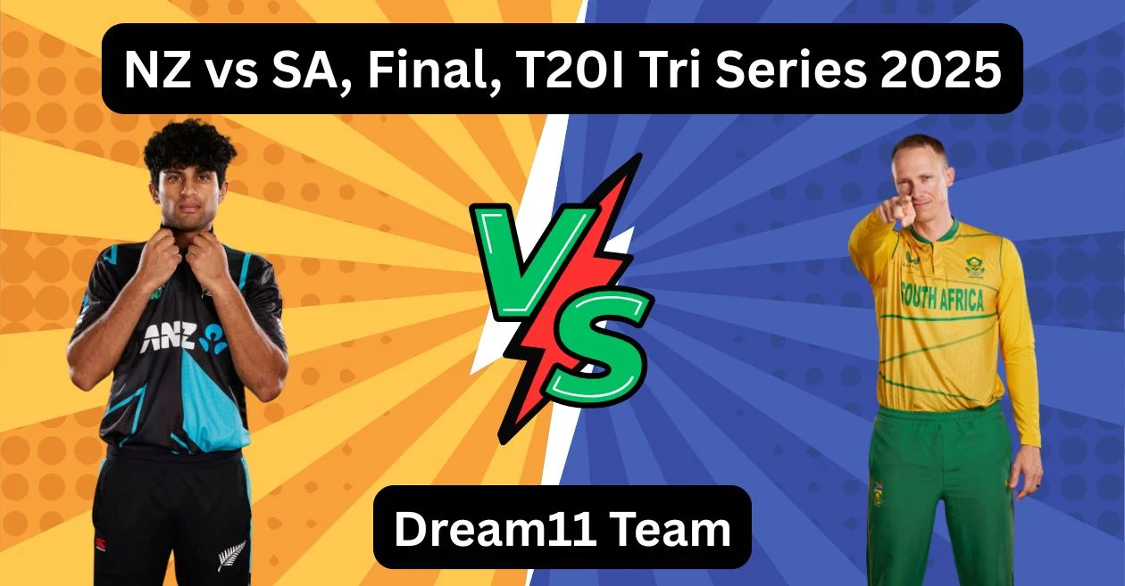 NZ vs SA, Zimbabwe T20I Tri Series 2025 Final: Match Prediction, Dream11 Team, Fantasy Tips and Pitch Report | New Zealand vs South Africa