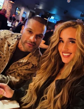 Sophie and Dhawan Selfie