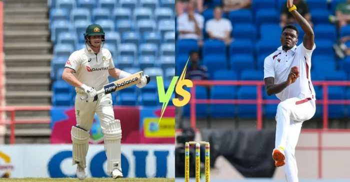 Steve Smith vs Alzarri Joseph