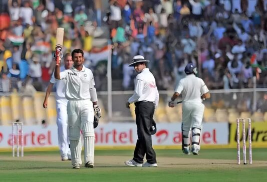 Cheteshwar Pujara double century 