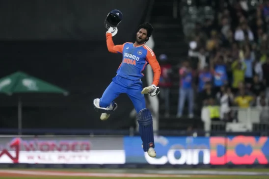 Tilak Varma t20I century
