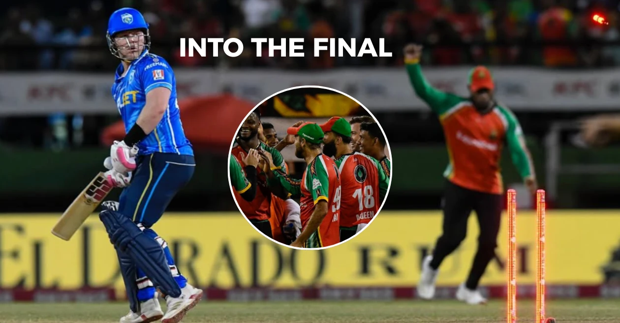 CPL 2025: Gudakesh Motie’s four-wicket haul fires Guyana Amazon Warriors into the final