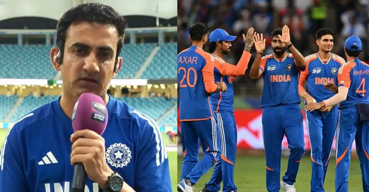 Gautam Gambhir’s emotional message after India’s emphatic win over Pakistan in Asia Cup 2025