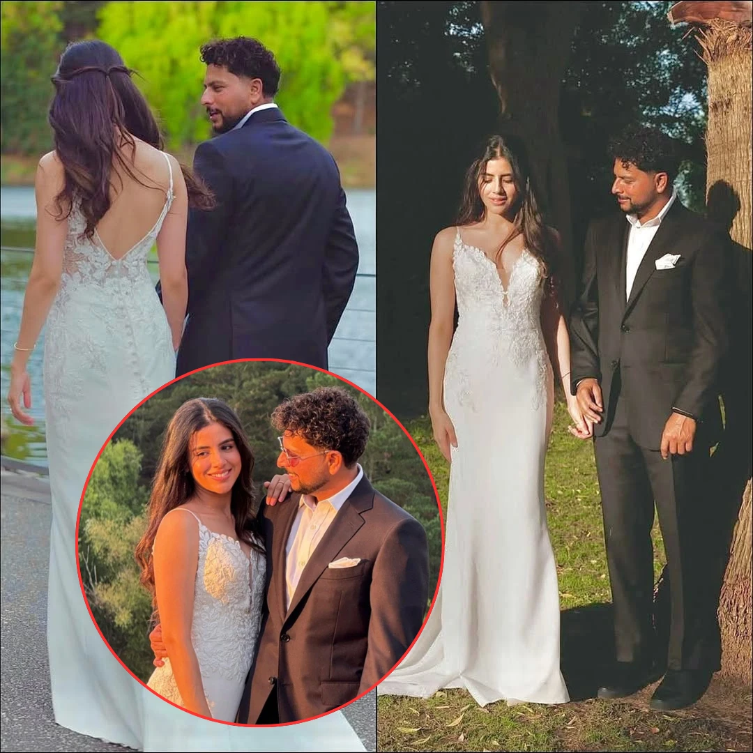Kuldeep Yadav with fiancée Vanshika