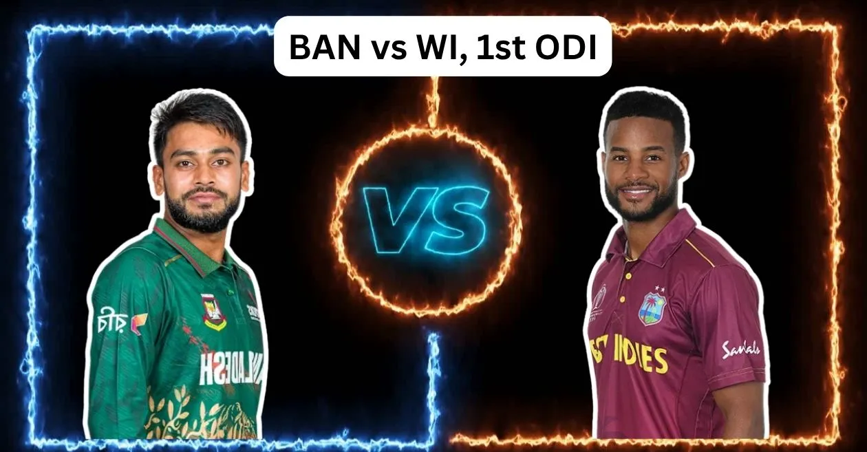BAN vs WI, 1st ODI Match Prediction: Who will win today’s game between Bangladesh and West Indies?
