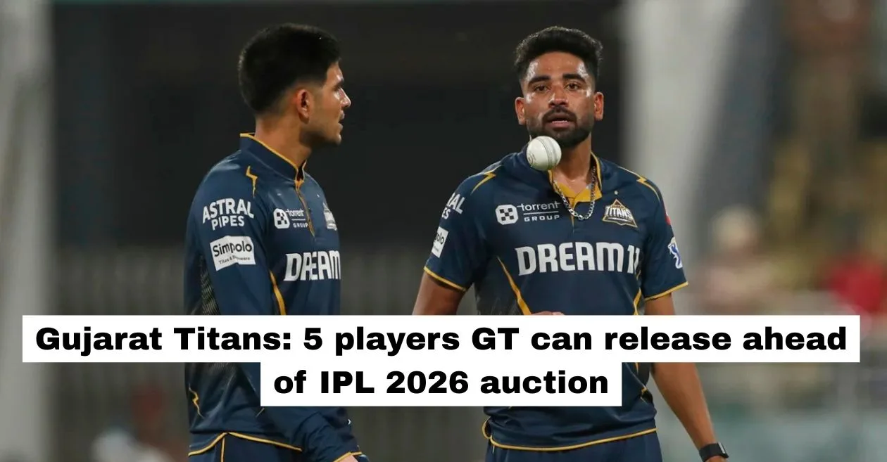 Gujarat Titans: 5 players GT can release ahead of IPL 2026 auction