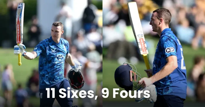 Harry Brook creates history with record-breaking century for England against New Zealand in 1st ODI at Bay Oval Harry Brook creates history with record-breaking century for England against New Zealand in 1st ODI at Bay Oval