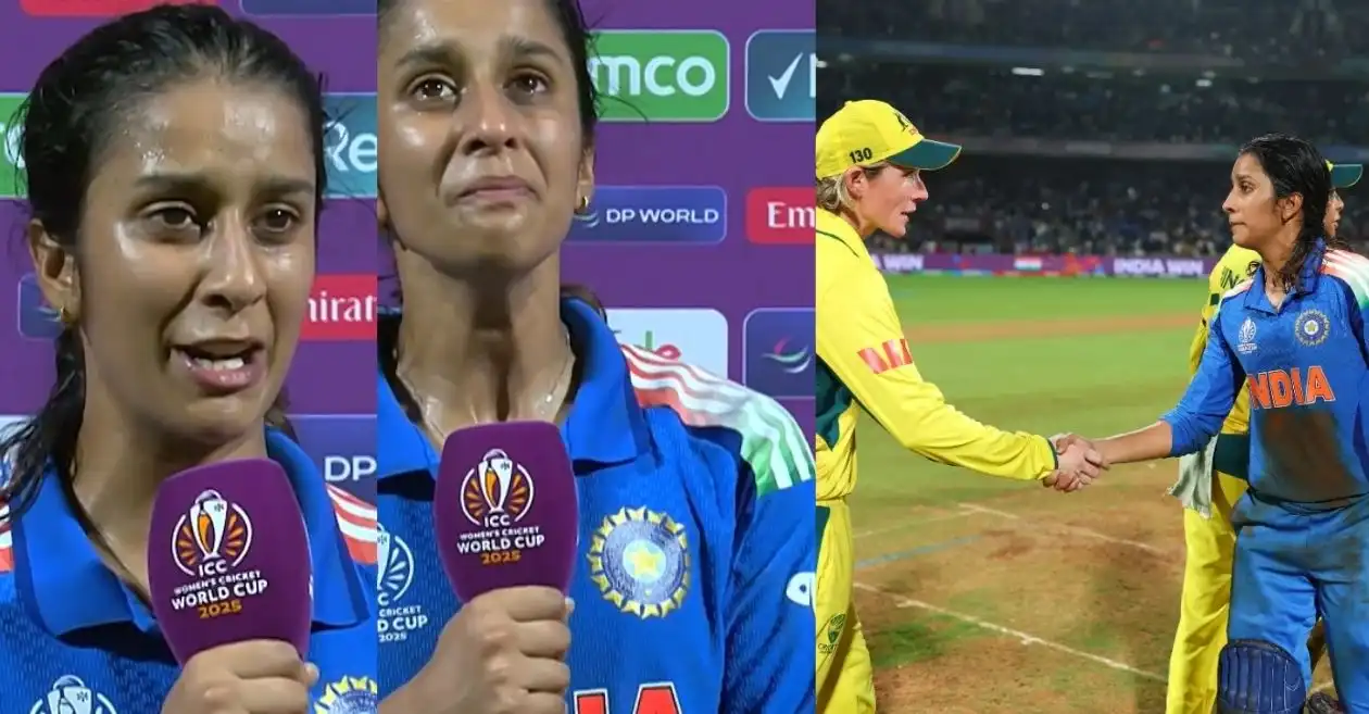 WATCH: Jemimah Rodrigues breaks down in tears as she opens up on struggles after match-winning century in Women’s World Cup 2025 semi-final
